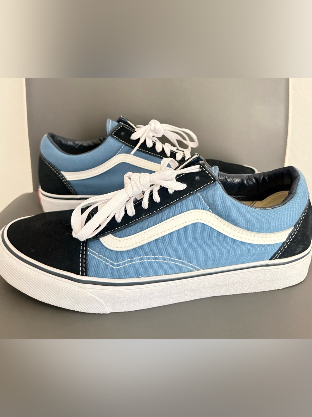 VANS Old Skool Navy Men's Skate Shoes Size 9.5